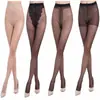 Medias Delgadas Antidesgarros y Antideslizamientos para Mujer en Colores Negro y Nude, Adecuadas para Todas las Estaciones