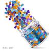 Set de lentejuelas de uñas de color navideño 12 colores mixtos accesorios para uñas lentejuelas flash polvo láser degradado