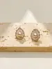 Brincos de Pérola e Zircônia Modernos e de Alta Qualidade, Brincos Versáteis, Brincos de Luxo Leve