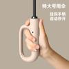 Paraguas Grande Personalizado Resistente al Viento con Mango de Anillo Simple, Paraguas Plegable Automático de Negocios con Recubrimiento Negro para Sol y Lluvia, Venta al por Mayor