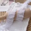 Venta Directa de Fábrica 2.8/2.5cm Oreja de Tela Colorida en Stock Calcetines para Mujer Decoración de Muñeca DIY Banda Elástica