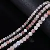 Amatista Morada Natural Super Siete Negro Dorado Super Siete Cristal Natural Cuentas Sueltas Pulsera de Regalo Accesorios DIY Joyería al por Mayor