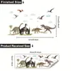 Amazon Comércio Exterior Papel de Parede Dinossauro Mundo Jurássico Adesivos de Animais Sala de Estar Quarto Parede Nuvem Criativa Autoadesivo