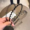 Diadema Negra de Metal para Hombre para Lavarse la Cara, Accesorio Invisible para el Cabello para Deportes, Diadema de Aire Antideslizante, Pinza para el Cabello para Hombre