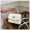 Clásico Bolso Pequeño Combinable para Mujer 2024 Nuevo Estilo Fresco Primavera y Verano Bolso de Mujer Moderno Elegante de Hombro Cruzado Bolso Cuadrado Pequeño