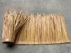 Telhado de palha simulado, guarda-sol de palha plástico, pavilhão de palha com cola quente, palha simulada, grama artificial de resina, estilo retrô e antigo