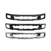Adequado para Ford 2015-2017 F-150 para-choque dianteiro F150 carro original preto modelo sem furo para farol de neblina
