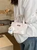 Bolso de Mano de Encaje Estilo Hada Suave Transfronterizo Bolso Cubo Versión Coreana Nueva Primavera 2026 Bolso Pequeño Cruzado Versátil Casual