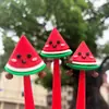 Bolígrafo de gel de dibujos animados lindo para descompresión papelería creativa para estudiantes bolígrafo de silicona con columpio bolígrafo de columpio de descompresión bolígrafo de silicona venta al por mayor
