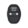 Em Estoque Popular Tampa de Trava de Porta com Logo de Carro Audi, Almofada Amortecedora Silenciosa Específica para Porta de Carro, Tampa Protetora de Fivela de Trava de Porta, Carro Novo