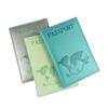 Estuche protector para pasaporte de cuero sintético de 11 colores, sensible a la piel y con cambio de color, para certificado y pasaporte, disponible en stock.
