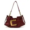 Moda Popular Transfronteriza Nuevo Diseño de Nicho Hebilla de Cinturón Bolso Portátil para Axila Moda Casual para Viajes Cotidianos Bolso Versátil para Mujer
