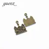 YuenZ DIY nuevos accesorios para joyería colgante de casa pequeña colgante pequeño de aleación retro E11
