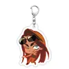 Dropshipping de Chaveiros Acrílicos Irregulares para Palco, Presentes para Mochilas de Estudante, Pingentes Decorativos de Desenhos Animados e Anime