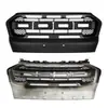 Adequado para Ford Ranger T7 2015-2018, grade frontal de picape com luzes, capa do radiador, peças de modificação off-road