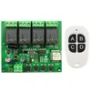 Yiweilian 4 Interruptor de Relé Módulo de Control Remoto para Teléfono Móvil Wifi de Cuatro Vías Temporización Control por Voz Xiaoai