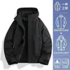 Chamarra cortavientos impermeable tres en uno estilo Luotuo para exteriores para mujer, abrigo de trabajo para empresa para hombre, LOGOTIPO personalizado