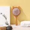Peine pequeño y bonito para niños con forma de gato y bolsa de aire, con cojín de aire de dibujos animados, masajeador de meridianos, peine portátil para el cabello.