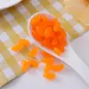 Frutas de simulação grandes, acessórios de PVC tipo fudge, cor de gelatina, balas de gelatina, doce arco-íris, açúcar Q, itens decorativos, ornamentos de cena