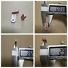 Máquina de Combinación de Hilo, Máquina de Cardado de Lana, Detector de Hilo, Cortador de Hilo, Gancho de Cerámica de Óxido de Aluminio para Hilo, Accesorios de Corte, Gancho Guía de Hilo, Precio por 10 Piezas