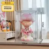 Dimoo Colgante Caja Sorpresa Exhibidor de Almacenamiento Caja Figura de Vinilo Acrílico Disney Muñeca Gabinete Transparente a Prueba de Polvo
