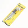 Llave hexagonal de cabeza plana tipo L, llave hexagonal de 7 tipos para bicicleta, llave hexagonal