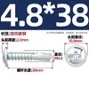 Tornillos Autorroscantes Autoperforantes de Acero Inoxidable 410/304/Acero al Carbono con Arandela, Tornillos Autorroscantes Autoperforantes Galvanizados