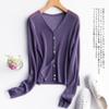 Cárdigan de seda de hielo con protección solar para mujer, top corto exterior de verano, chaqueta tipo chal de lino fino de manga larga para exteriores