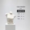 Mannequin de lingerie de veludo, suporte de exibição de meio corpo para sutiãs push-up, manequim de vitrine de loja de roupas, adereços de lingerie