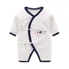 [Personalizado] Nuevo Arnés de Mariposa Ropa de Una Pieza para Bebé Recién Nacido 0-3-6 Meses Romper de Algodón Puro para Bebé