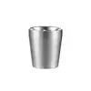 Taza de una sola capa de acero inoxidable 304, vaso de agua estilo restaurante coreano, taza de té, taza de leche, vaso para bebidas, vaso para bebidas frías, vaso para hotel bar