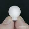Acessórios da lâmpada da corda conduzida Ball Plug-in Luzes decorativas pendentes de lâmpada de bola fosca 1.6-1.7-1.8-1.9-2cm