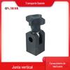 Fábrica de acessórios para transportadores flexíveis produção direta fornecimento direto conector vertical de plástico em estoque opcional de duas cores