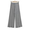 7437-24 Otoño Nuevo Estilo Europeo y Americano Simple Holgado Dape Pantalones Shake Sueltos Pantalones Mop Pantalones Casuales