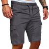 2024 Primavera/Verano Comercio Transfronterizo Nuevo Pantalón Corto Holgado Casual de Tirantes Finos para Hombre Ropa de Trabajo Tejida para Hombre Casual Versátil