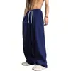 Pantalones Casuales Estilo Americano para Hombre, Holgados, Diseño Único, Largos, En Stock, Venta al por Mayor, Comercio Exterior Transfronterizo de Aliexpress Amazon