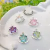 Moca de Colores con Colgante de Planeta Luna Estrella Pulsera de Cuentas Hecha a Mano DIY Pendientes Collar Accesorios de Joyería