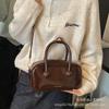 Bolso de Textura de Alta Gama de Nicho para Mujer 2026 Nuevo Otoño e Invierno Bolso Cruzado Casual Retro Bolso de Mano Pequeño para Mujer