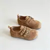 Zapatos Birkenstock para Niñas 2026 Primavera/Otoño Nuevo Estilo Mocasines de Suela Suave para Niños Zapatos Mary Jane Casuales para Niñas Grandes Bebé