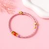 Pulsera de Cuerda Colorida del Festival del Bote del Dragón Cuerda de Mano Tejida Regalo para Niños y Bebés, Pequeña Calabaza Zongzi Cuerda de Mano Regalo Venta al por Mayor