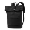 Mochila de lona nova e fashion, grande capacidade, simples e versátil, moderna para o trajeto diário e viagens de negócios, mochila para laptop