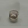 Anillo de bloqueo de prepucio, anillo de diente de lobo de cristal, juguetes sexuales para adultos masculinos, juguetes para coquetear, venta al por mayor, entrega de una sola pieza