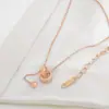 2023 Nueva cadena para clavícula de temperamento microincrustada con circonita, cadena para cintura con diamantes completos, cadena para el cuello con borla de moda, joyería al por mayor