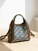 Bolso Cubo de Moda de Gama Alta Versátil y Moderno para Mujer, Estilo Popular, Alto Valor Estético, Bolso de Hombro Sencillo, Nuevo Modelo 2026 Bolso Cruzado
