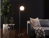 Luminária de Piso Bola de Vidro Minimalista Moderna Nórdica de Luxo Leve para Sala de Estar, Quarto, Escritório e ao Lado da Mesa de Centro