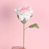 Ramo Degradado de Rosa Tailandesa de Mano, Producto de Hilo Terminado, Regalo Tejido a Mano para Novia, Flores Artificiales para Decoración del Hogar