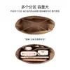 Adecuado para Bolsa Interior Lv Neverfull Bb Papel Dupont Ultraligero Impermeable Almacenamiento Correa de Hombro de Cuero que Cambia de Color Accesorios para Bolsos