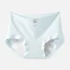 Ropa interior de periodo antibacteriana para niñas estudiantes de 10 A, algodón puro, longitud extendida, a prueba de fugas, transpirable, tiro medio, calzones de estudiante