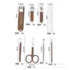 Set de Cortauñas Antisalpicaduras Portátil para el Hogar Cortauñas de Gama Alta para Mujeres y Hombres con Set de Limpiaorejas