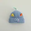 Chapéus de Bebê para Outono e Inverno, Estilo Coreano Fofos e Super Adoráveis Chapéus de Tricô para Meninos e Meninas, Chapéus de Tricô Infantis que Protegem as Orelhas e são Quentinhos